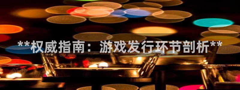 新航娱乐集团最新消息官网：**权威指南：游戏发行环节剖析**